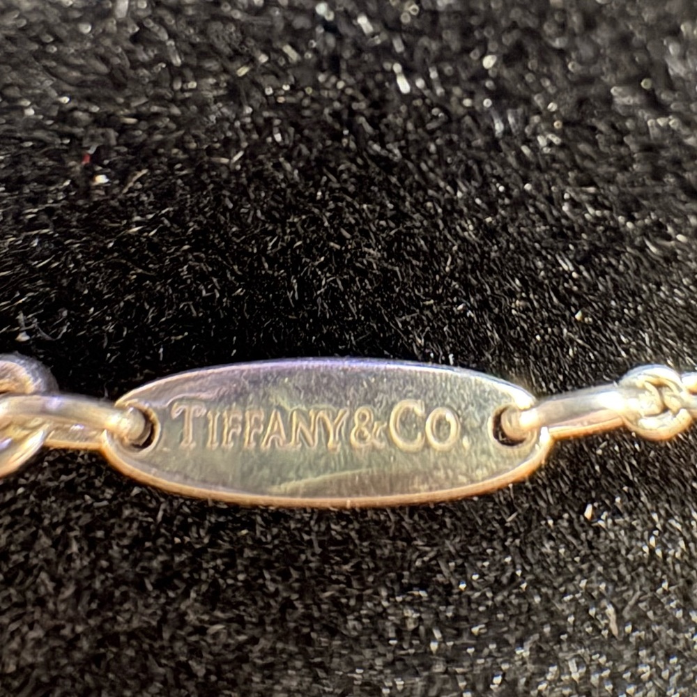 Tiffany & Co. Frank Gehry Sterling Silver Square Torque Pendant Necklace Rare - Picture 6 of 6